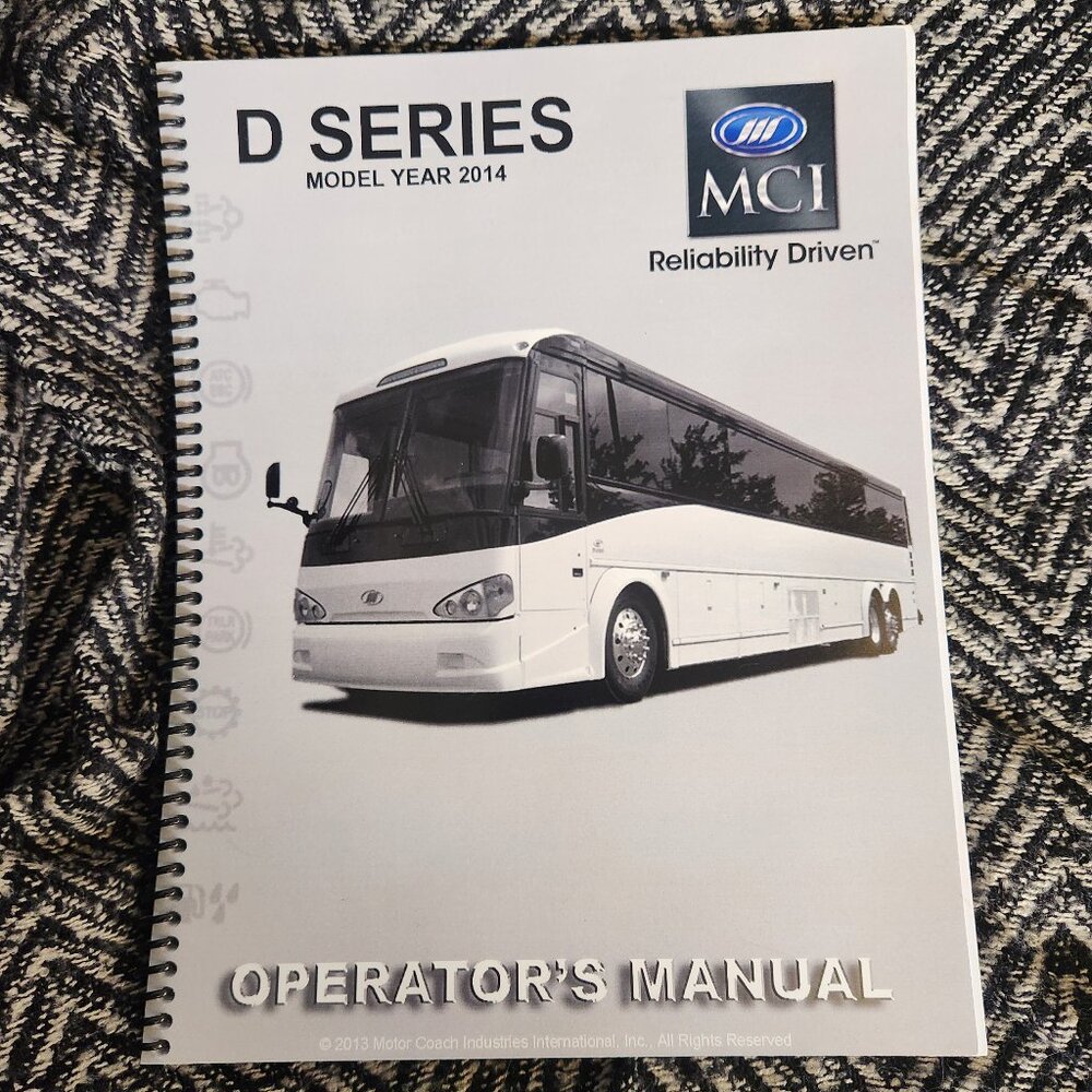 New MCI D Series 2014 manual